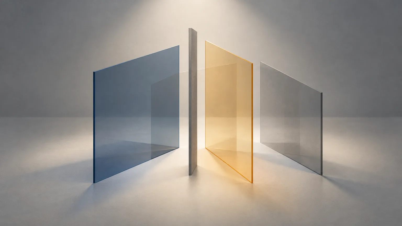 Conceptual translucent panels under a focused light illustrate the careful review of conflicting information.